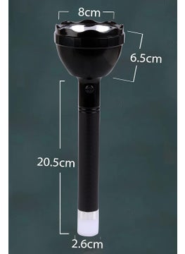Care4 2in1 1000M Range Long Beam 4 Modes High Low SOS Table Lmp Waterproof Chargeable LED 70W Flashlight Torch Emergency Table Lamp Emergency Table Lamp Long Press for Blinker Torch  - Image 4