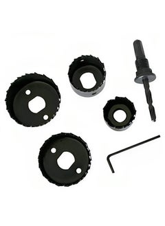 ziodic ZIODIC Heavy Duty Hole Saw Set of 6 for Cutting Corn Hole Boards Air Ducts Ceiling Lights Speakers and more  - Image 2