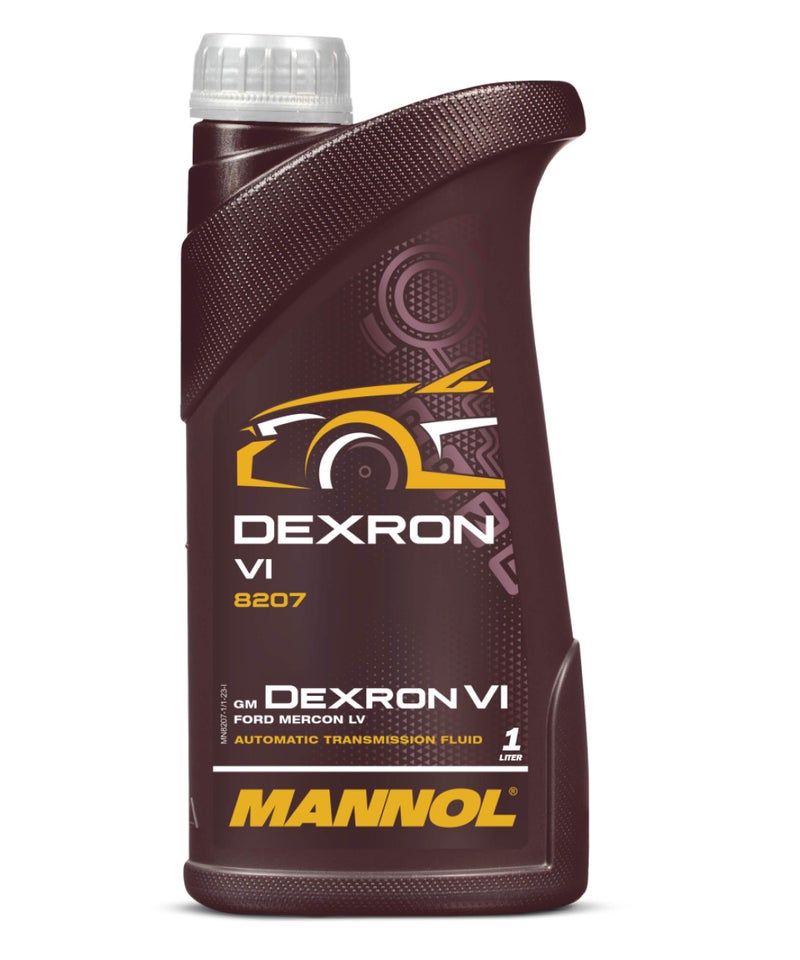 Mannol Dexron VI MN82071 Universal Gearbox Oil Full Synthetic ATF Hydraulic Fluid for Automatic Gearboxes Converters Power Steering Compatible with Honda Compatible with Ford More 1L - Image 2