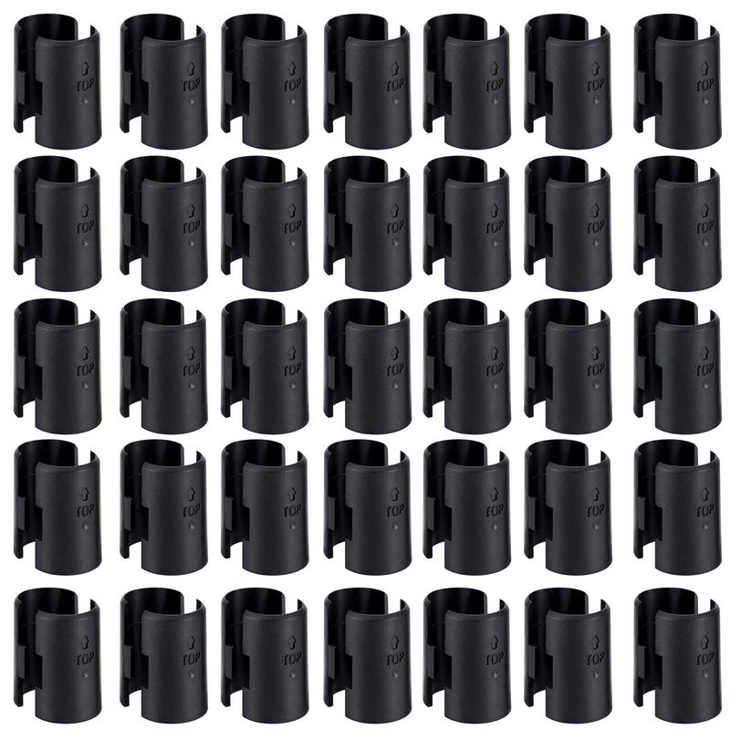 Apoulin Wire Shelf Clips - 50Pack Wire Shelving Shelf Lock Clips for 1" Post Shelvings - Image 1