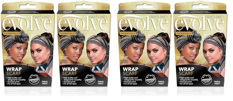 Evolve Wrap Scarf - Tribal Print MULTI-COLORED - Image 1