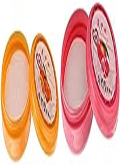 Generic وسادات إزالة طلاء الأظافر - الخوخ والبرتقال، مجموعة من قطعتين 
