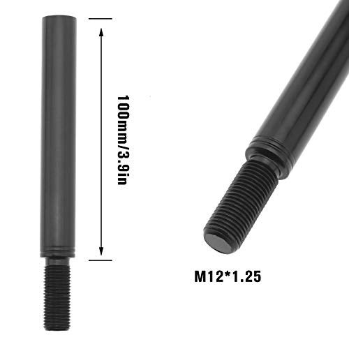 Micro Traders M12x125 4Inch Extension Gear Shift Knob Extender for Manual Transmission Gear Shifter Lever - Image 5