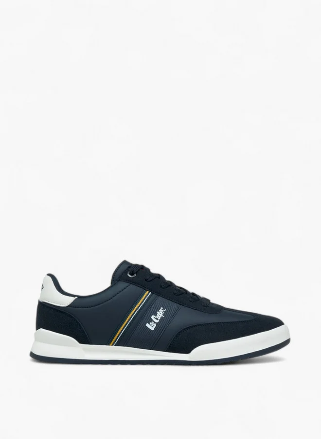 Lee Cooper Men's Panelled Lace-Up Sneakers
