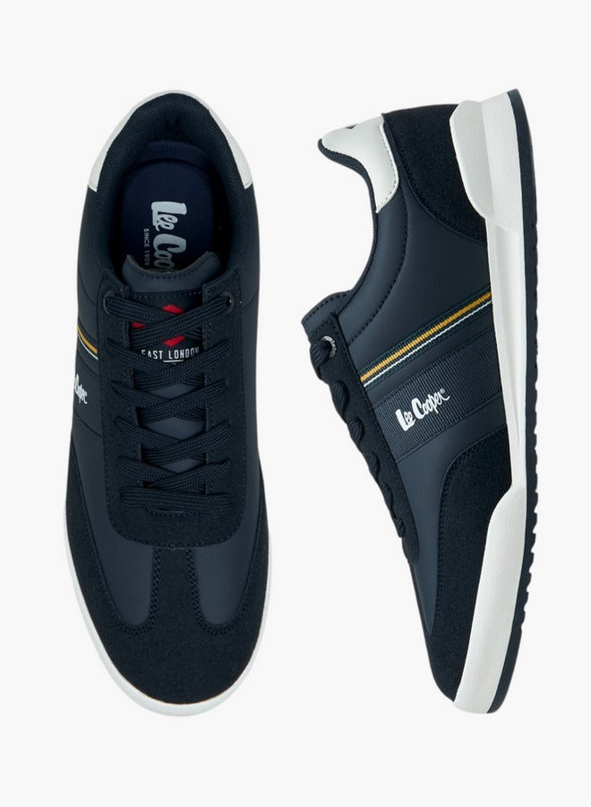 لي كوبر أحذية رياضية رجالية برباط وتفاصيل شبكية - Image 3