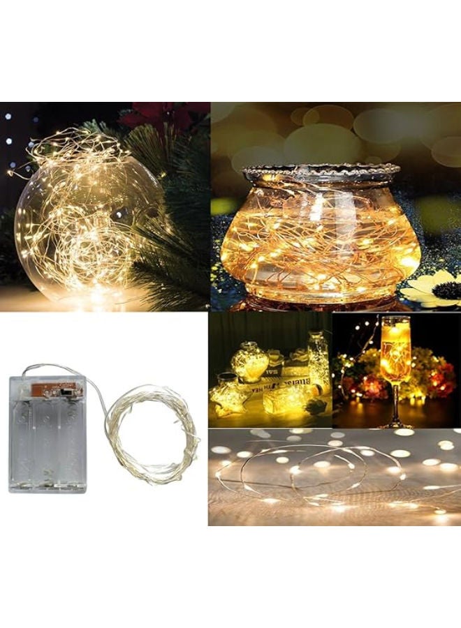 2 x Fairy String Lights Battery Operated - Image 3