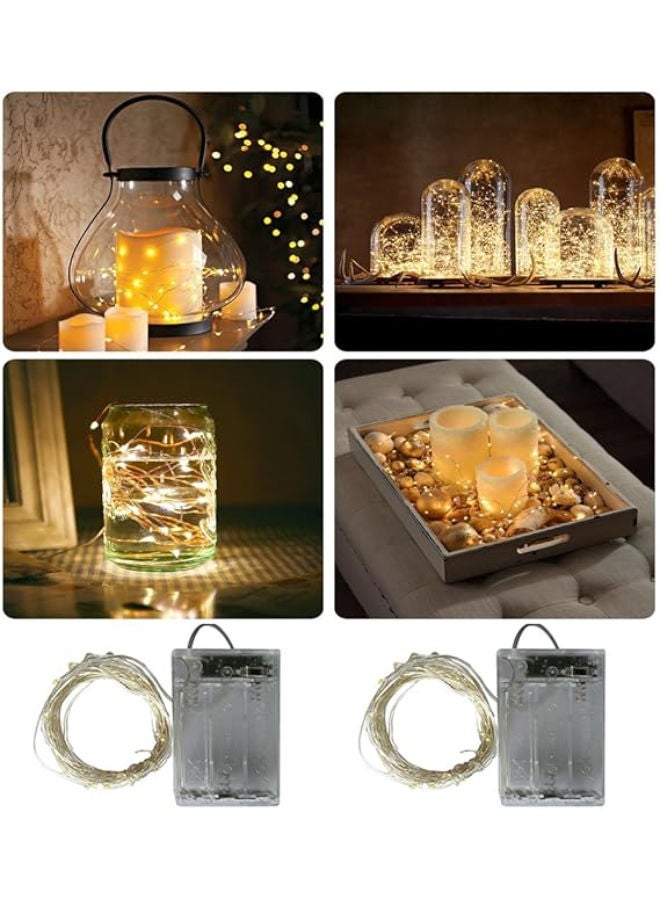 2 x Fairy String Lights Battery Operated - Image 2