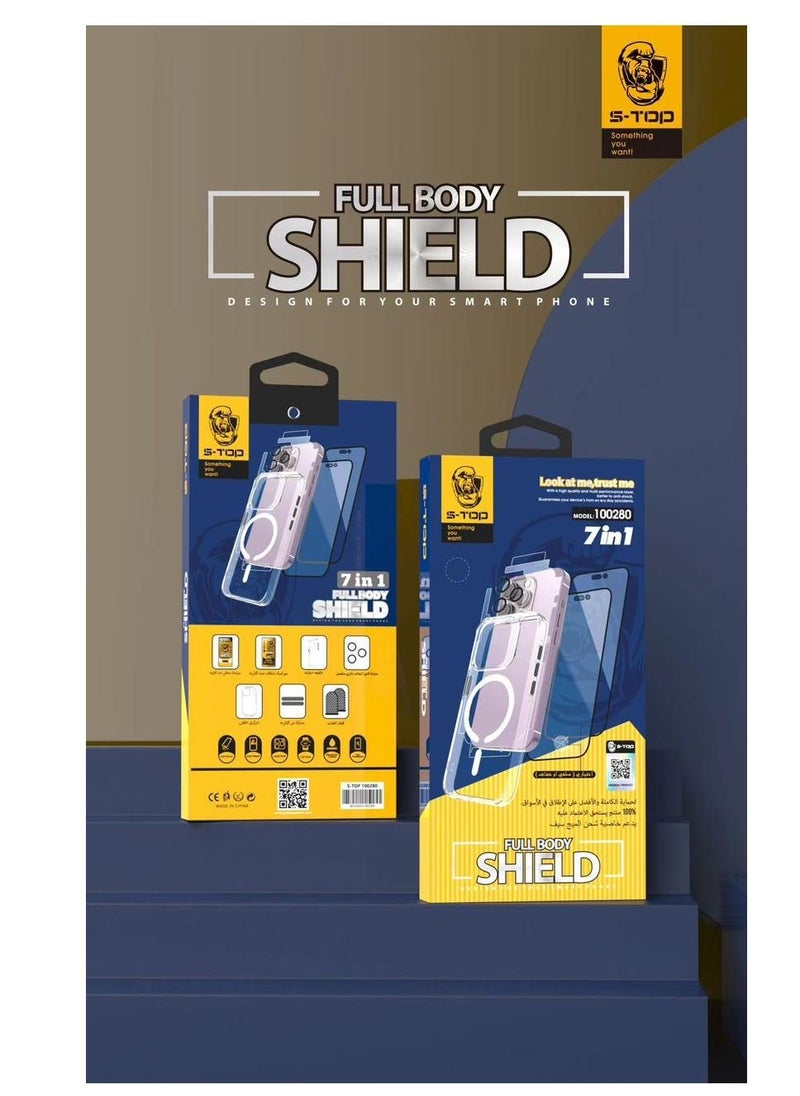 S-TOP Integrated protection package 7in1 iPhone 15  - Image 2