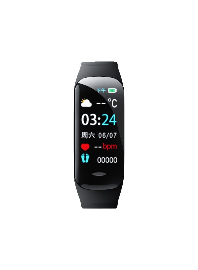 Smart Sport Fitness Tracker Watch Bluetooth Sport Watch HD Screen Calling Music Waterproof Long Battery Life Silicone Strap Portable Lightweight for Men Women Outdoor Running Hiking Walking Black  - Image 2