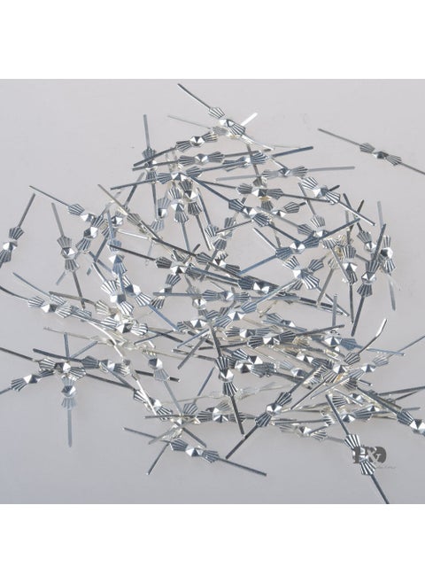 Island Chandelier Chandelier Connection Bracket Bow Tie Silver Color 20 PCS(33MMX3,5MM)