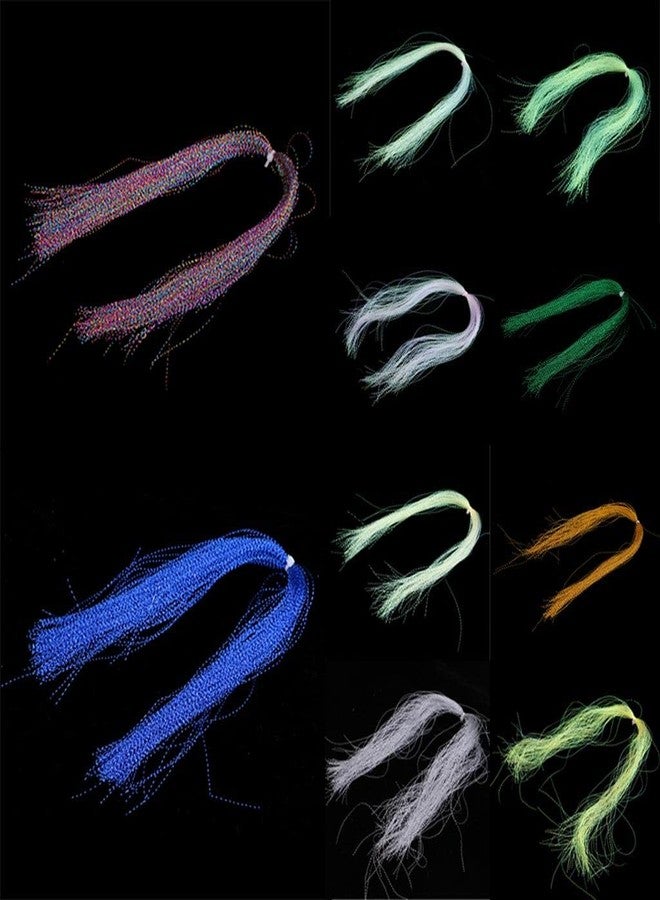 IVELECT 35cm Crystal Flash Fly Tying Materials Fishing Lure Tying Making Colorful - Image 2