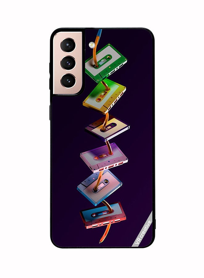 VR CREATIVE Protective Case Cover For Samsung Galaxy S21 Plus 5G Multicolur Design Multicolour - Image 1