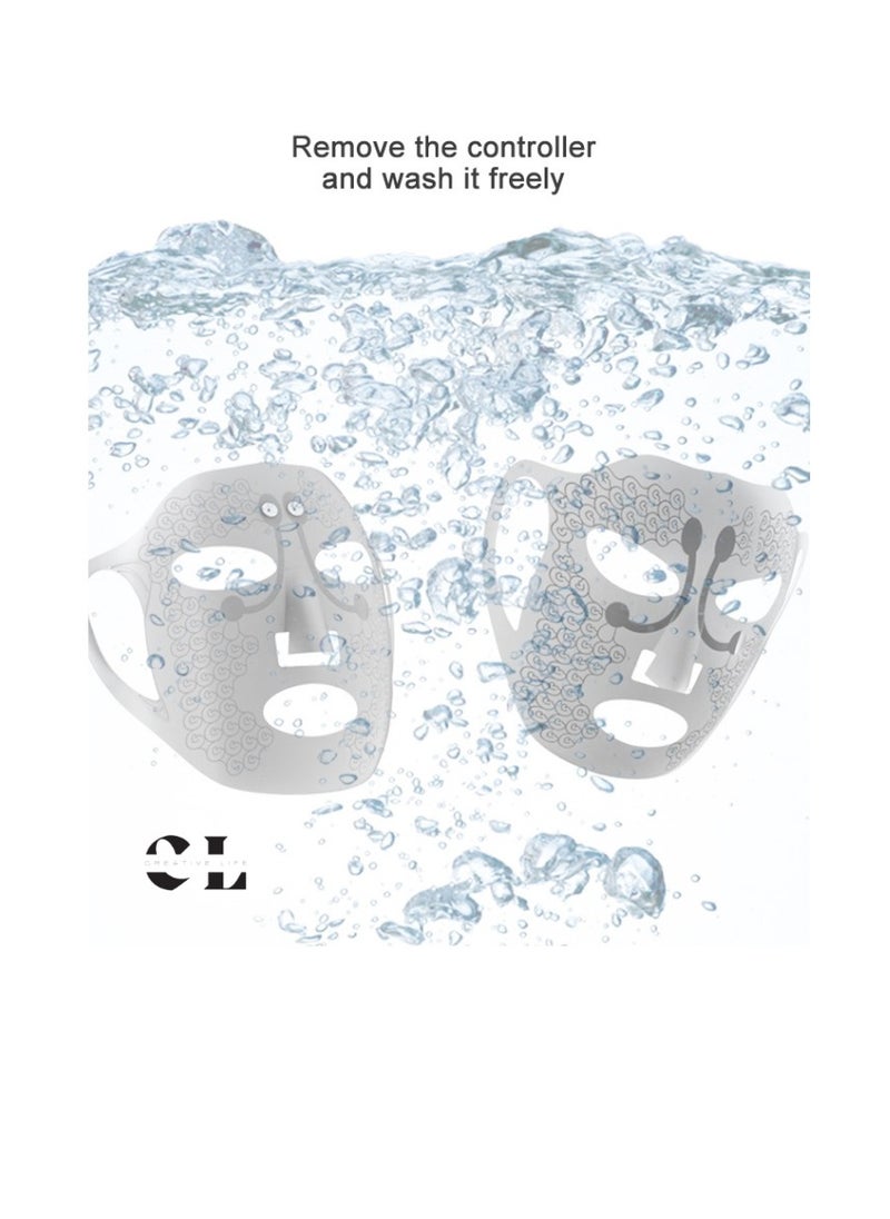 CREATIVE LIFE - LED Skin Care Mask, Photon Skin Rejuvenation Face, Led Photon Mask Portable For Home And Travel Use, Face Mask Light For Face And Neck, Skin Care Mask - Image 1