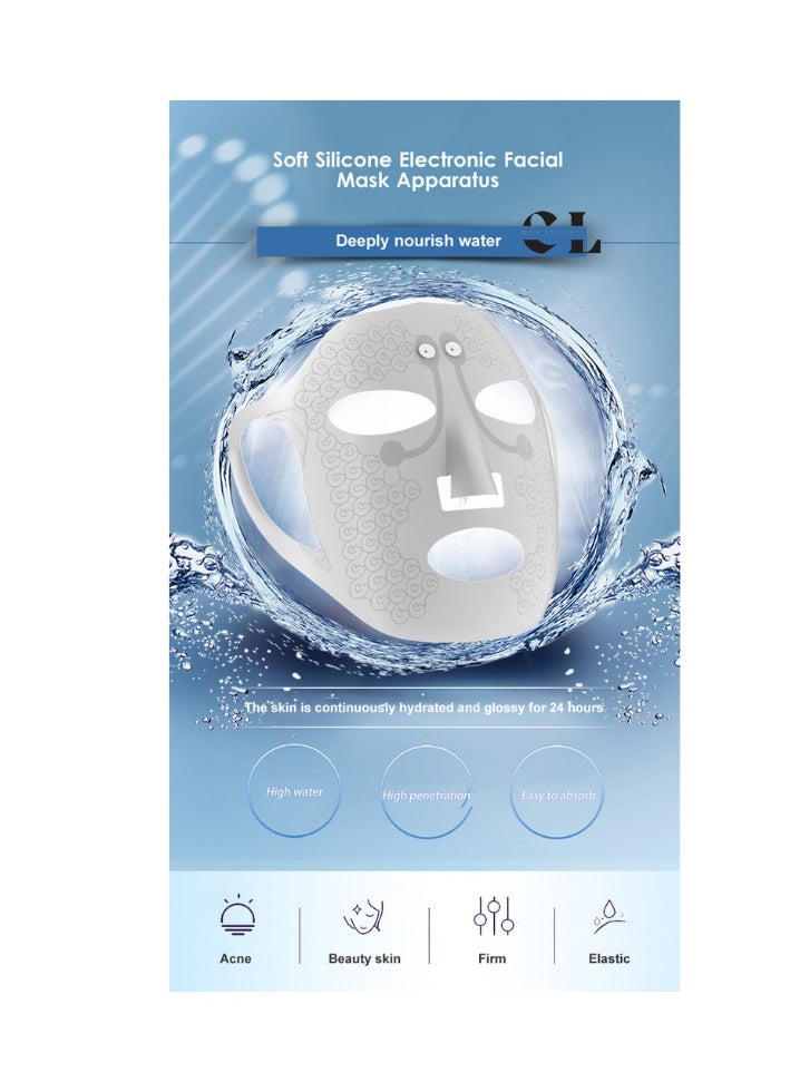 CREATIVE LIFE - LED Skin Care Mask, Photon Skin Rejuvenation Face, Led Photon Mask Portable For Home And Travel Use, Face Mask Light For Face And Neck, Skin Care Mask - Image 1