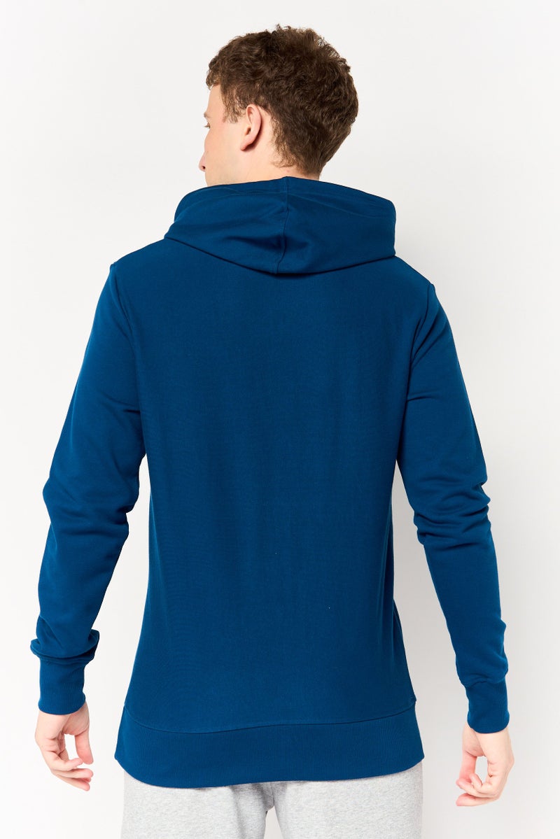 Champion Men Sportswear Fit Long Sleeve Outdoor Hoodie, Navy - Image 3