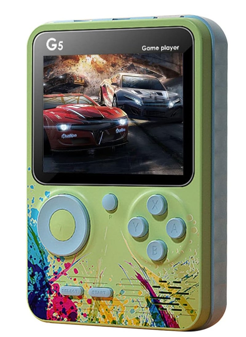 إلترازون G5 3.0-Inch Full-Color Handheld Game Console – 500 Retro Games, Portable with 1000mAh Battery  - Image 1