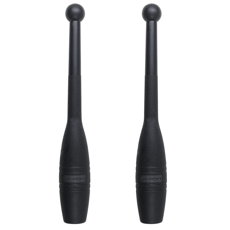 Logest Mace Exercise Club - Heavy Duty Plastic Indian Clubs Available in 1 LB and 2 LB Set 3LB Set 4LB Set of 2 Perfect for Strength Training Rehabilitation Improves Grip Full Body Workout Mace Clubs - Image 1