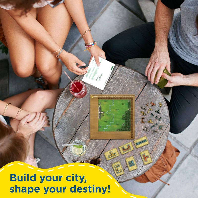 Thames & Kosmos My City | Family â€“ Friendly | Legacy Board Game | Kosmos Games | 2 to 4 Players | Ages 10 and Up | Award Winning Designer Reiner Knizia , Blue - Image 5