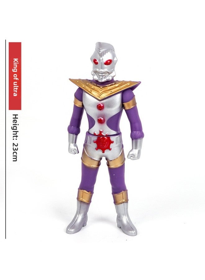 Altman 23cm Toy Boy Children's Toys Vinyl Doll Night Market Scenic Spot Stall Toys Wholesale-Colour:23king Of Ultra  - Image 1