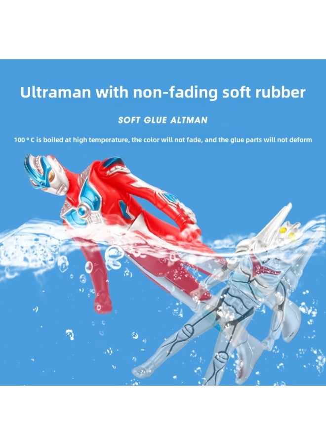 Altman 23cm Toy Boy Children's Toys Vinyl Doll Night Market Scenic Spot Stall Toys Wholesale-Colour:23king Of Ultra  - Image 3