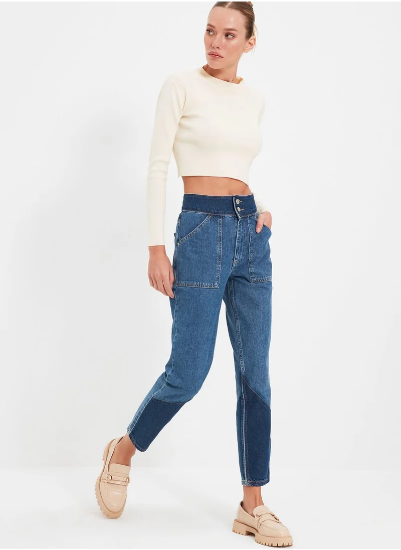 trendyol High Waist Mom Jeans