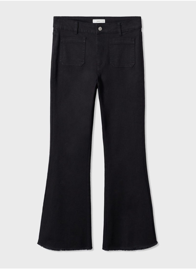 MANGO - Youth Essential Straight Fit Jeans - Image 1