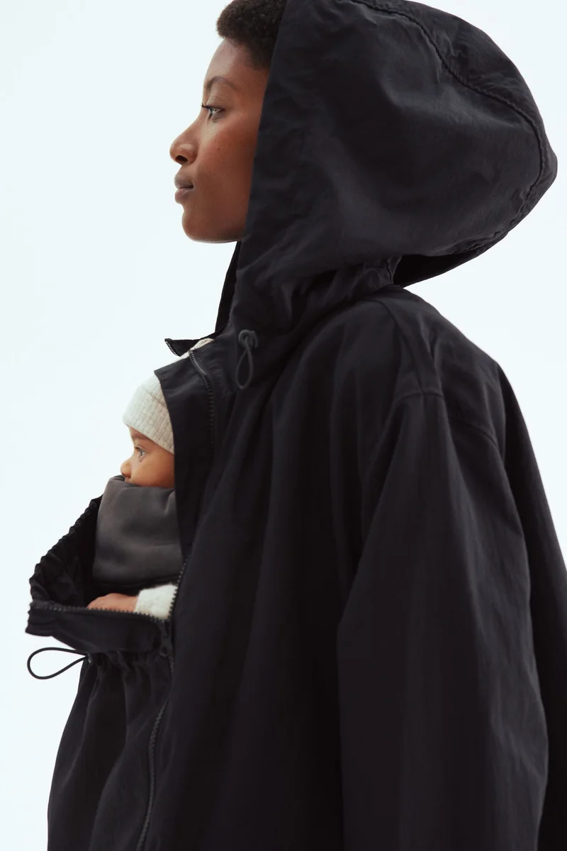 H&M MAMA Before &amp; After Babywearing rain coat