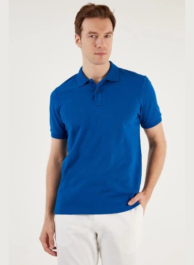 Buratti Cotton Regular Fit Button-Down Polo Collar T-Shirt Men's POLO COLLAR T-SHIRT 5902739