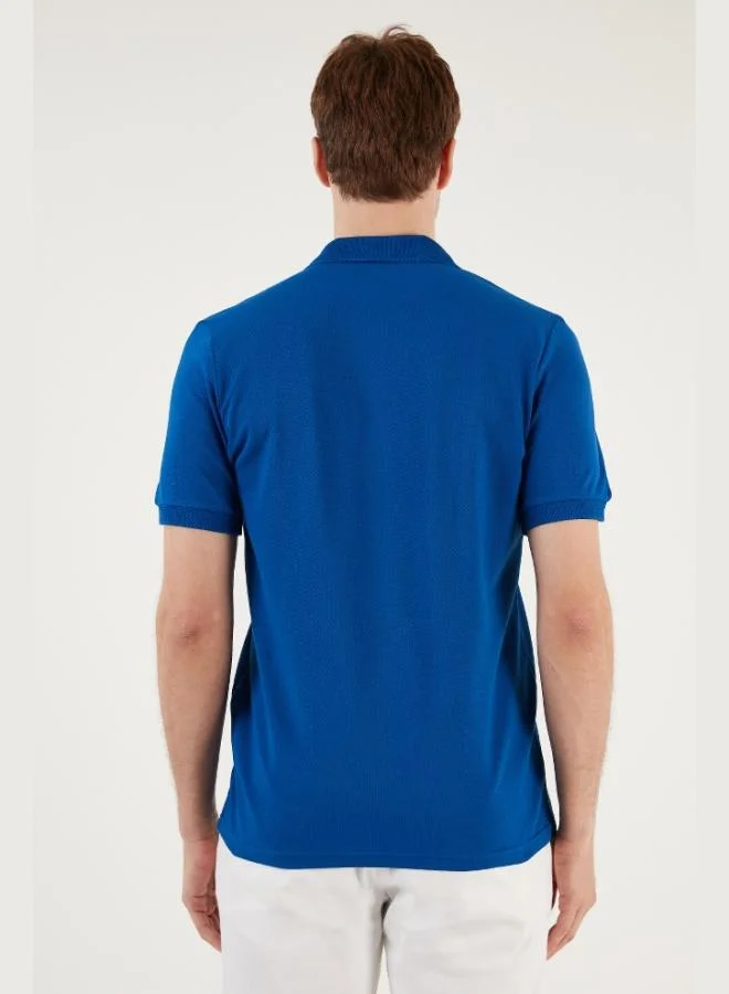 Buratti  Buratti Cotton Regular Fit Button-Down Polo Collar T-Shirt Men's POLO COLLAR T-SHIRT 5902739 for Men | Best Price UAE