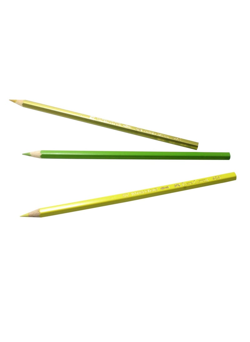 FABER-CASTELL Faber-Castell Parrot Design 48 Water Colour Pencils in a Cardboard Box  - Image 5
