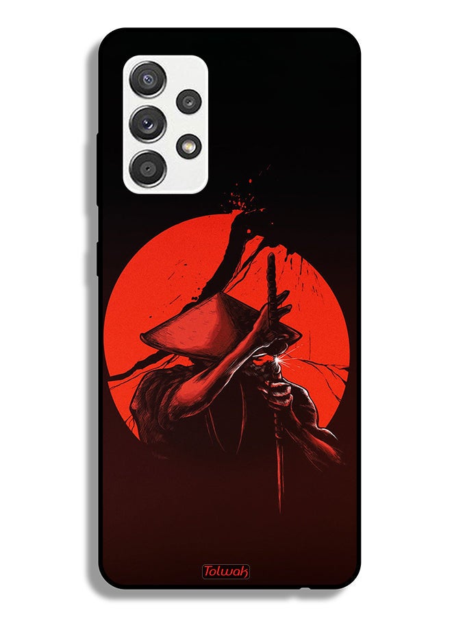 Tolwak Samsung Galaxy A32 5G Protective Case Cover Sword Warrior - Image 1