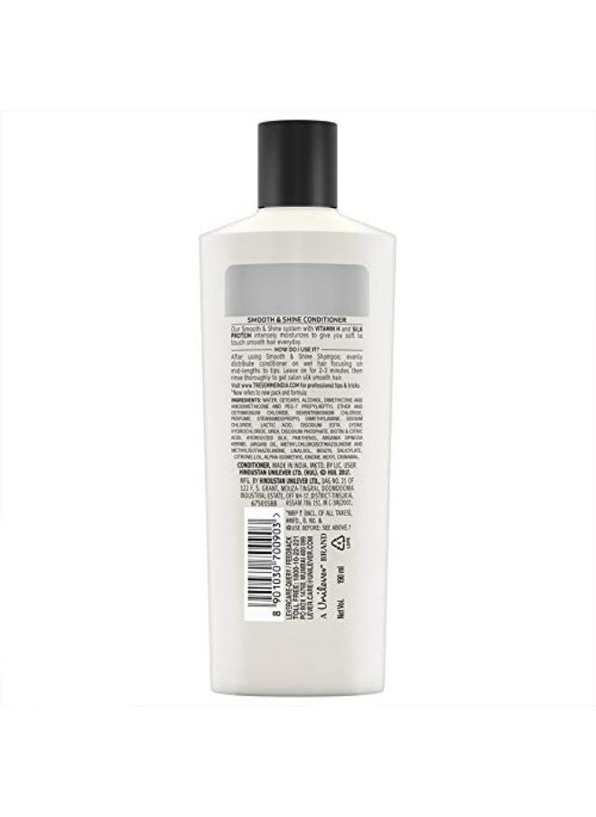 Tresemme Smooth & Shine Conditioner 190 Ml, With Biotin & Silk Proteins For Silky Smooth Hair - Deeply Moisturises Dry & Frizzy Hair, For Men & Women  - Image 4