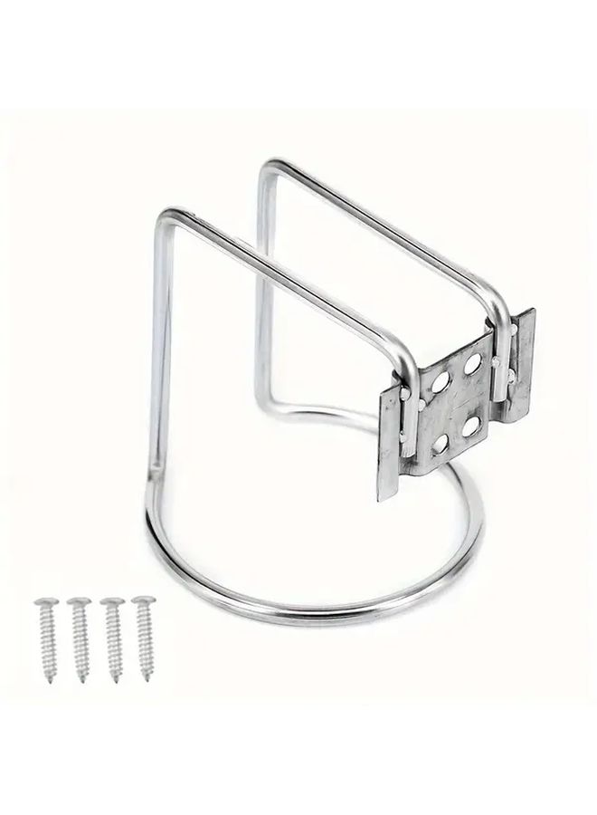 Stainless Steel Car Cup Holder With Internal Screw Hole Multifunctional Vehicle Boat Kayak Drink Bottle Beverage Rack - Image 5