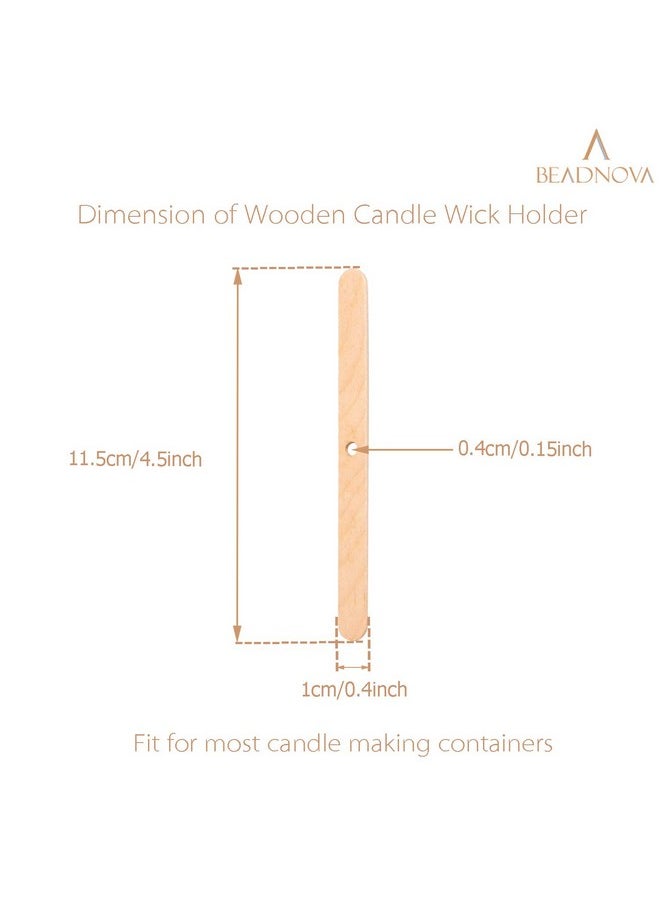 Candle Wick Holders For Candle Making Wooden Wick Holder 50 Pcs Candle Wick Centering Device Wick Bar For Making Candle - pzsku/Z53A15D20C75A99B9BF47Z/45/_/1724479242/29bab018-f39f-4373-90b8-a5c1983a551b