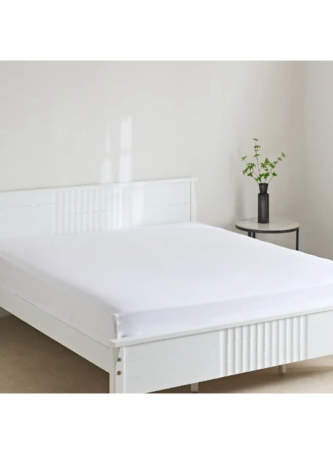 Home Box Essential Cotton Super King Flat Sheet 270 x 260 cm