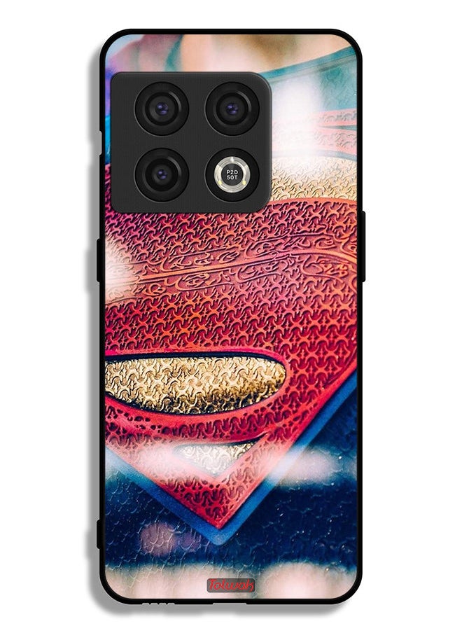 Tolwak - OnePlus 10 Pro 5G Protective Case Cover Superman Logo - Image 1