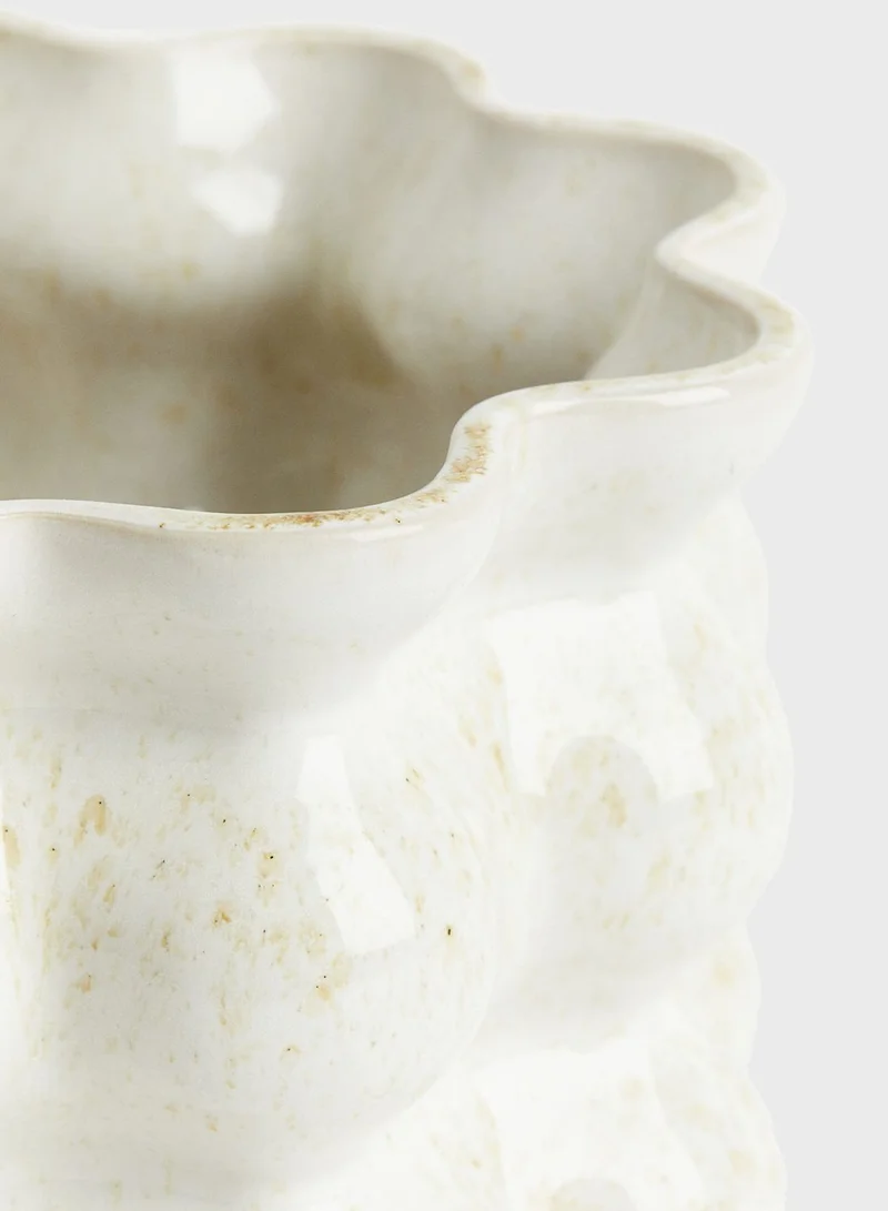 H&M Reactive-Glaze Plant Pot