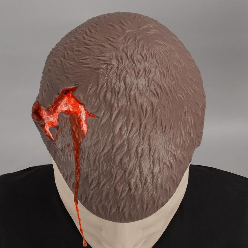 MedEduQuest Wearable Head Wound Simulator Kit Realistic Bleeding Control Training for Medical Students First AidWound Training and Medical Classes  Brown - Image 3