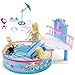 Bettina Glam Deluxe Doll Pool Playset with 7 Pcs Accessories Fits 12 Inch Dolls Kids Gifts for 3 to 8 Year Olds Girls Bath Toys for Toddlers Birthday Xmas Gift for Girls Kids Aged 3 - Image 3