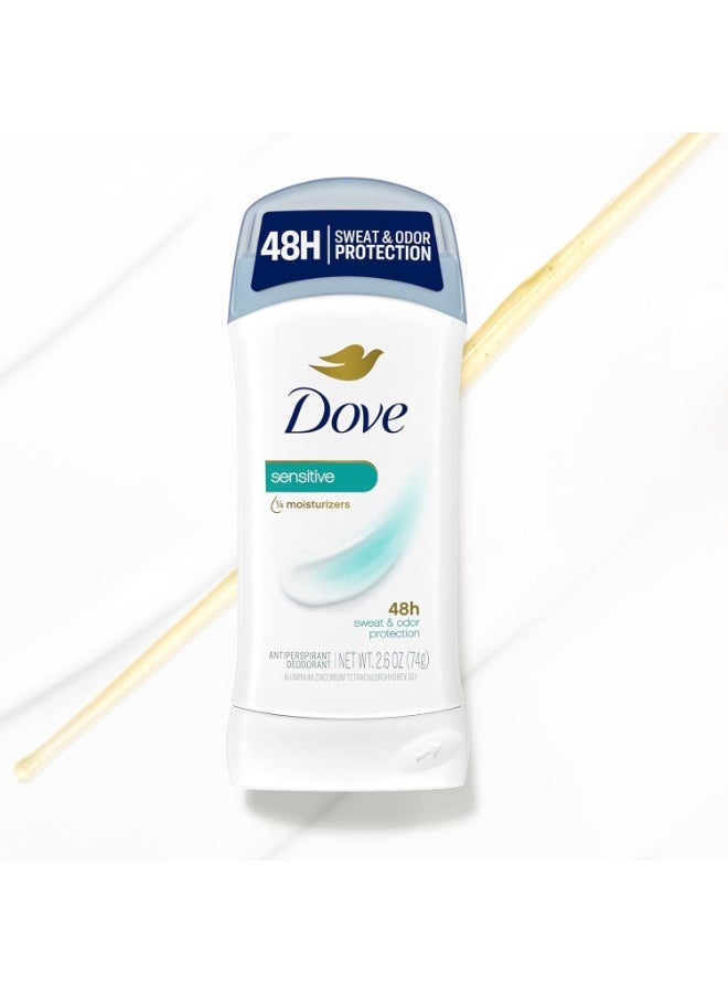 Dove Antiperspirant Deodorant - Sensitive Skin (74 g) - Image 3
