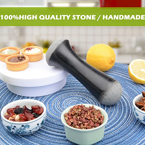 Tianman Granite Replacement Pestle 5.9" Length Polished, Use Pestle on Both Ends (Only Pestle Mortar Not Included) (Granite Polished) - Image 4