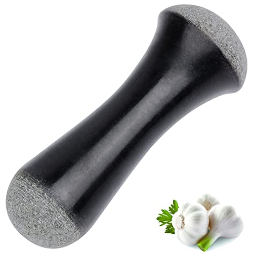 Tianman Granite Replacement Pestle 5.9" Length Polished, Use Pestle on Both Ends (Only Pestle Mortar Not Included) (Granite Polished) - Image 1