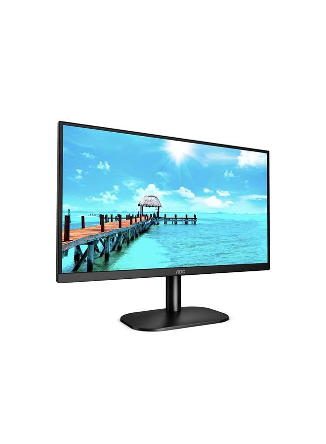 AOC 23.8-inch monitor, 24B2XH, FHD with VA panel, HDMI/VGA connectivity Black - Image 3