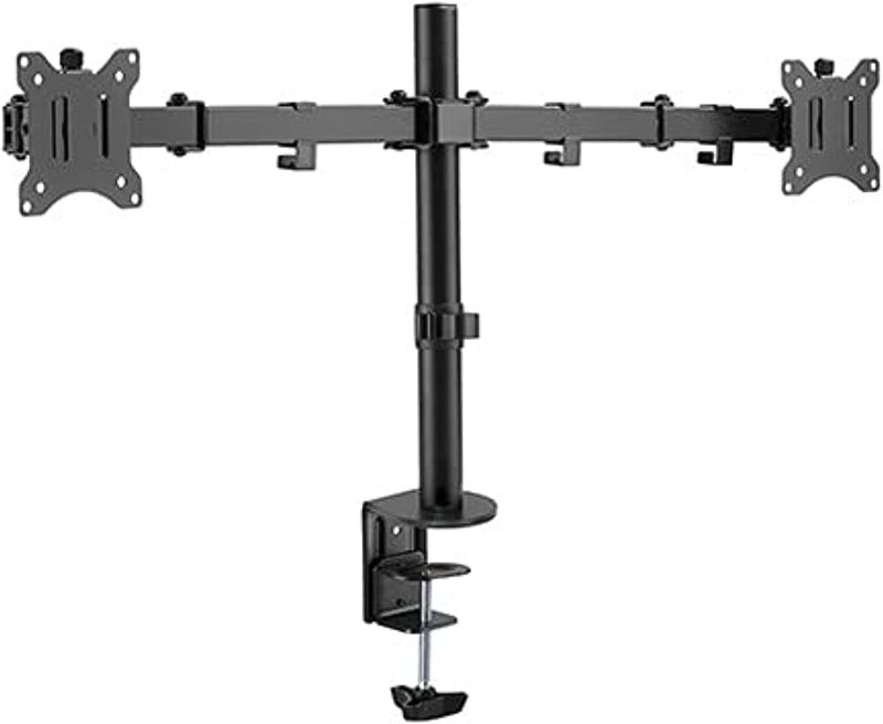 Hamood STEEL ARTICULATING MONITOR ARM For Most 17"-32" Monitors, Swivel Range:+90°~-90°, Screen Rotation:+180°~-180°, Arm Full Extension:390mm,Pole Height:398mm, Ham-102 - Image 1