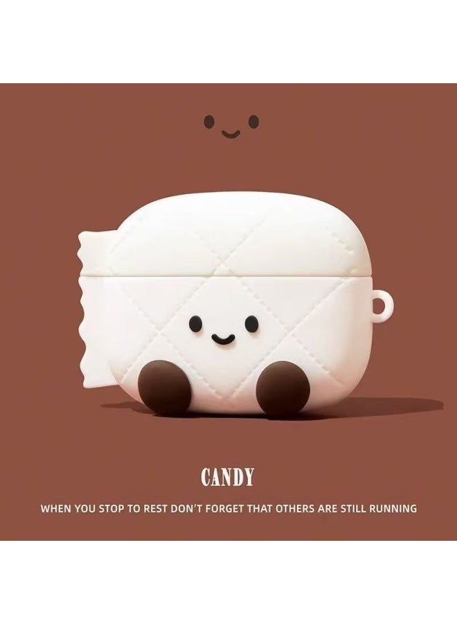 Year Headset For Apple 4 Generation AirpodsPro2 Cartoon Cute Protective Shell Premium-Color:Paper Towel With Hook-Applicable Models:Airpods Pro/Pro2 - Image 1