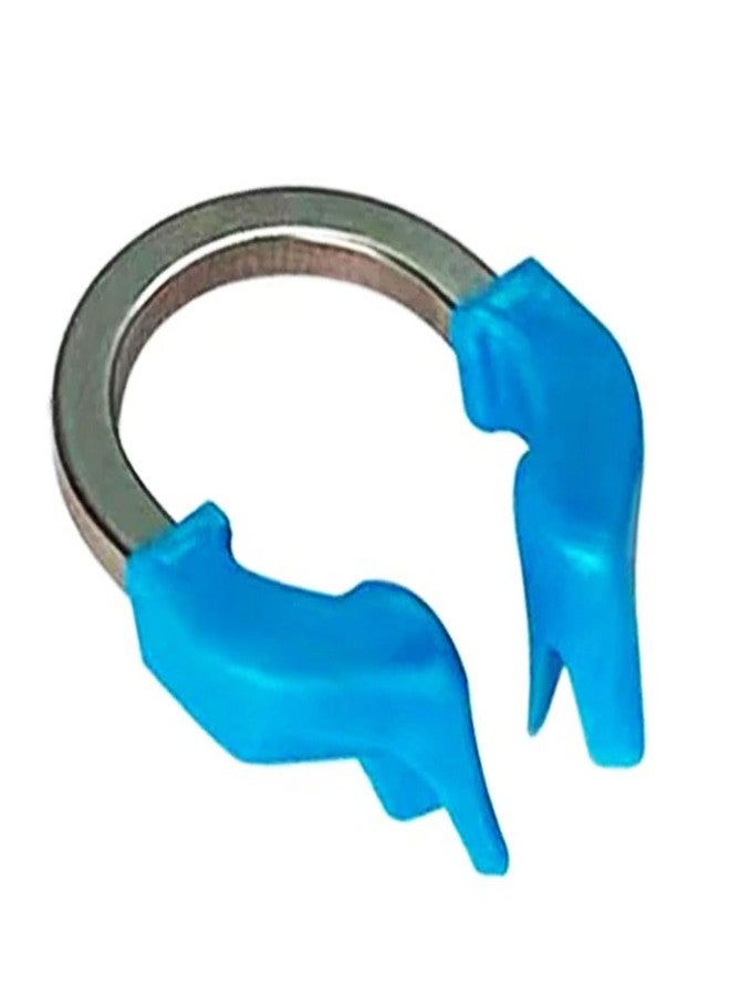 Windplusya Dental Sectional Matrix Ring Clamp Spring Clip, Autoclavable Nickel Titanium Orthodontic Clamp Rings, Contoured Matrices System for Pre and Post Molars. (R6 Blue - Image 1