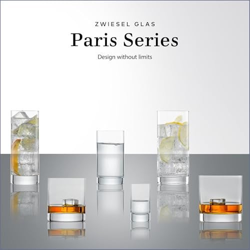 SCHOTT ZWIESEL ZWIESEL GLAS Paris Whiskey Glass 13.5 Ounce (Set of 6), Bar Tumbler for Whiskey, Dishwasher-Safe Tritan Crystal Glasses, Made in Germany - Image 4