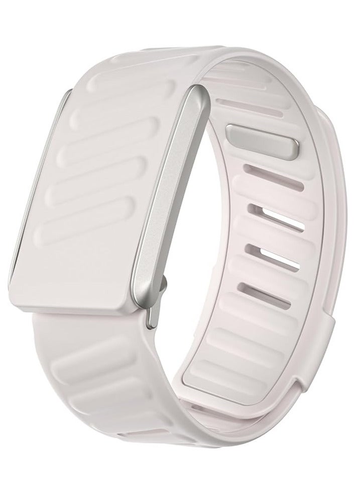 Comfort Durable Silicone Wristband Compatible with WHOOP 4.0 Band, Soft Silicone Sports Loop Strap for Men & Women, with U Shapped Connector - Image 1
