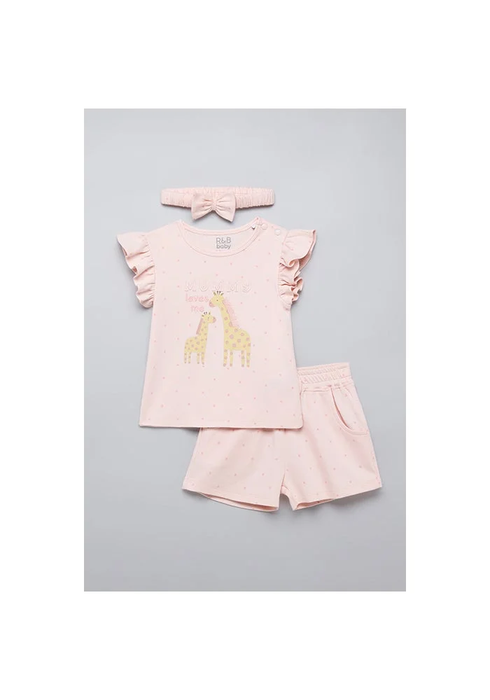 R&b Printed Clothing Set