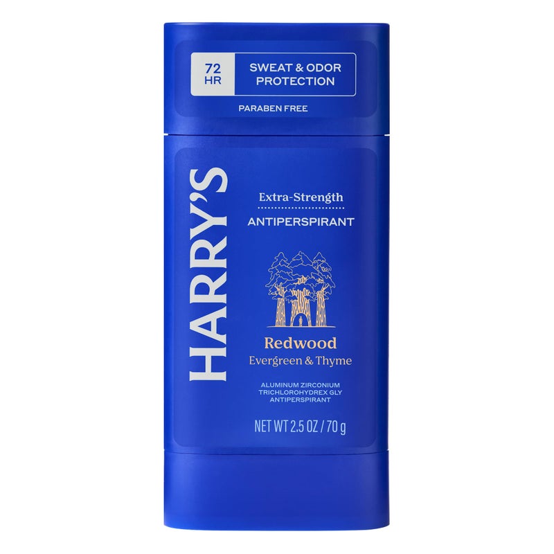 Harry's Extra-Strength Antiperspirant Deodorant, Sweat & Odor Control Antiperspirant for Men, Redwood, 2.5 oz Pack of 3 - Image 2